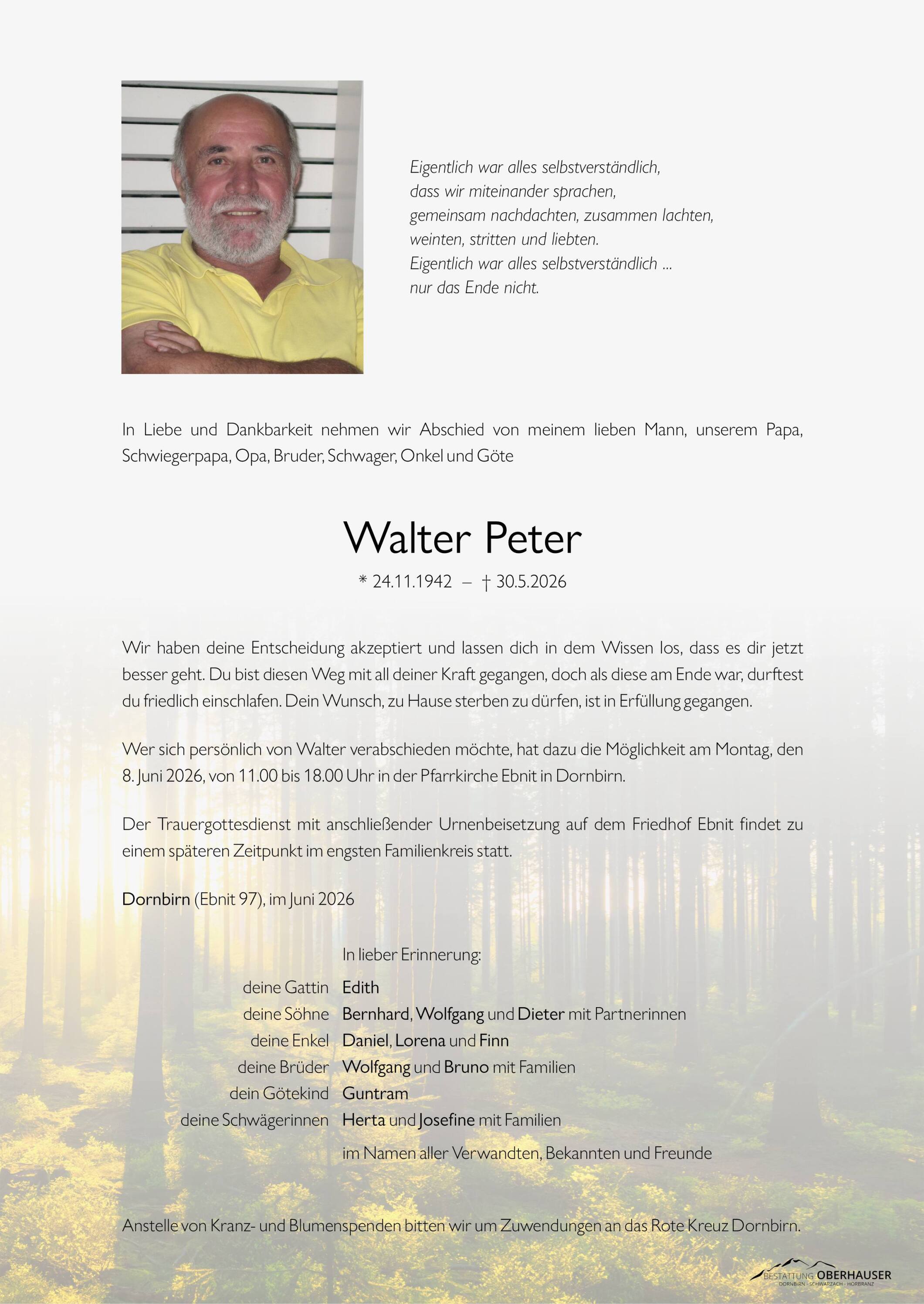 Walter Peter